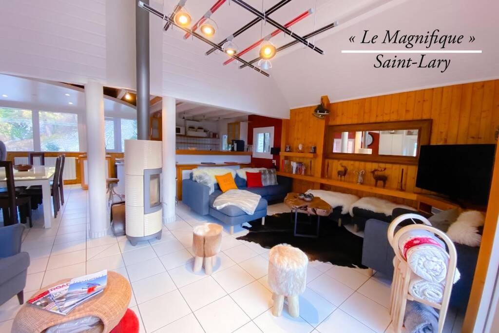 Chalet Le Magnifique Villa Saint-Lary-Soulan Buitenkant foto